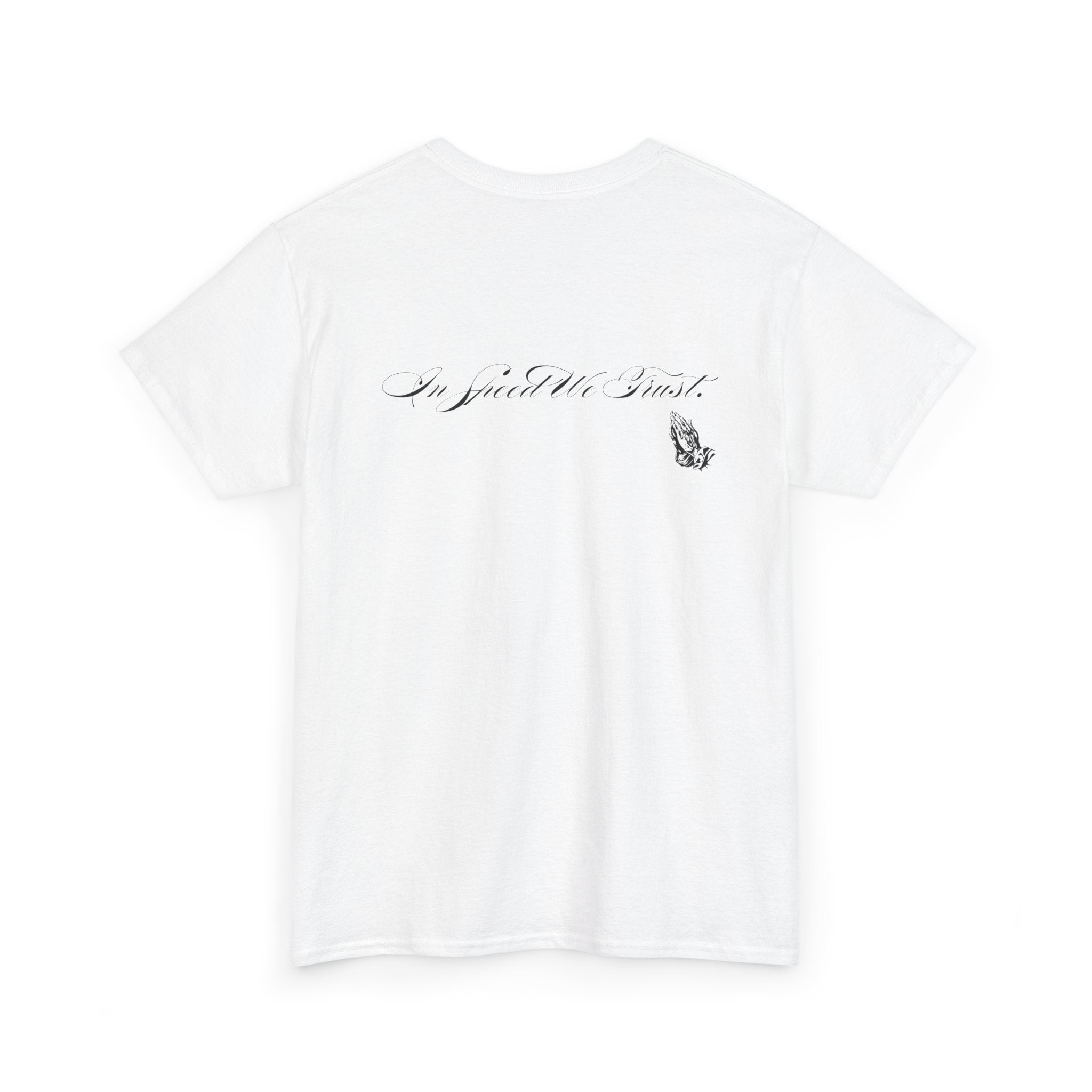In Speed We Trust - White
