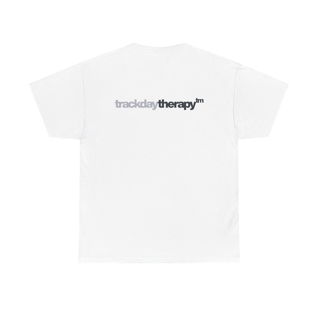 Trackday Therapy - White t shirt