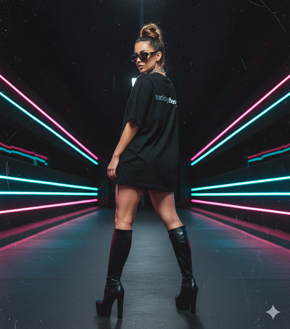 Track Day Therapy - T shirt Black