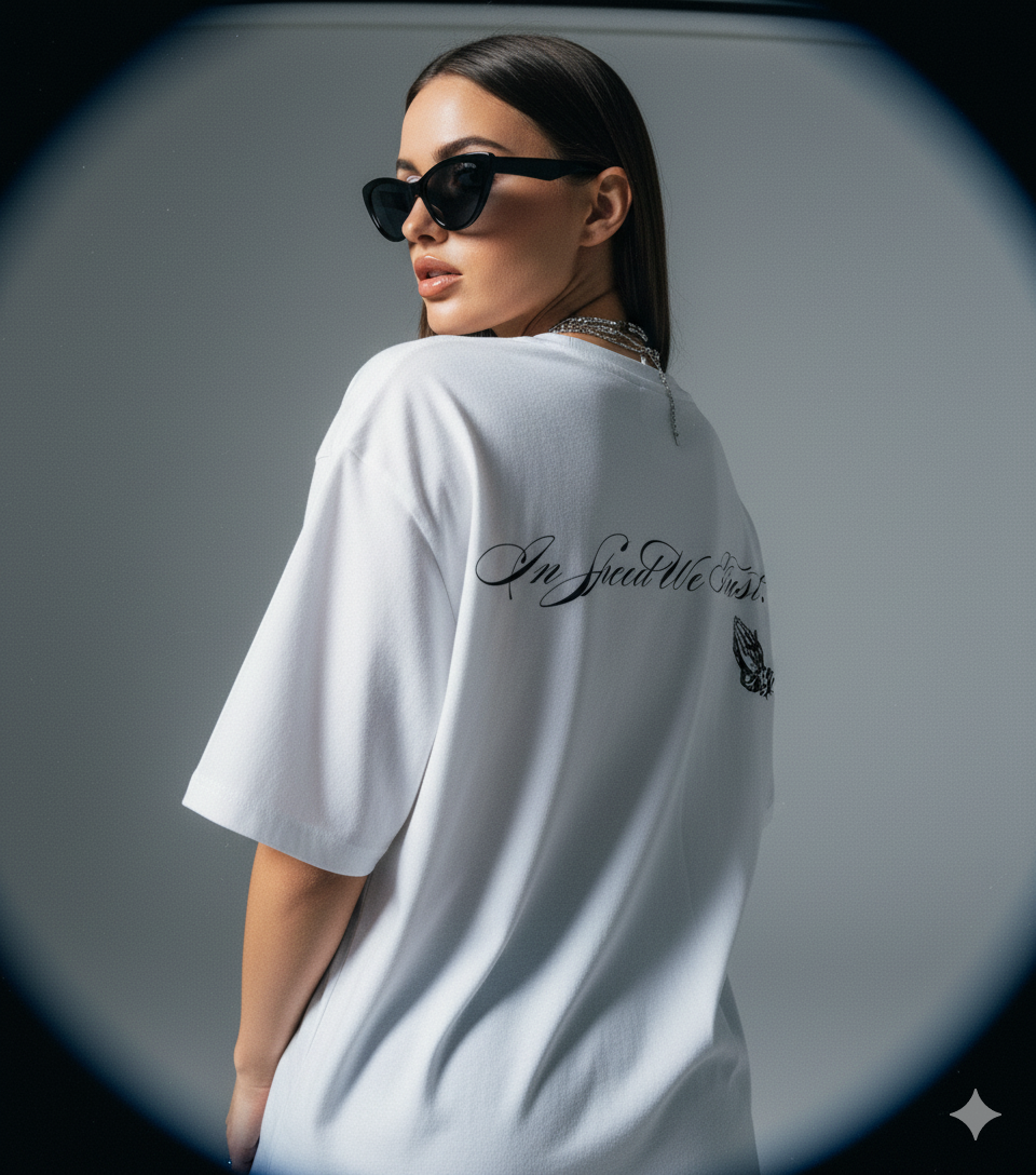 white t shirt women speed sport car